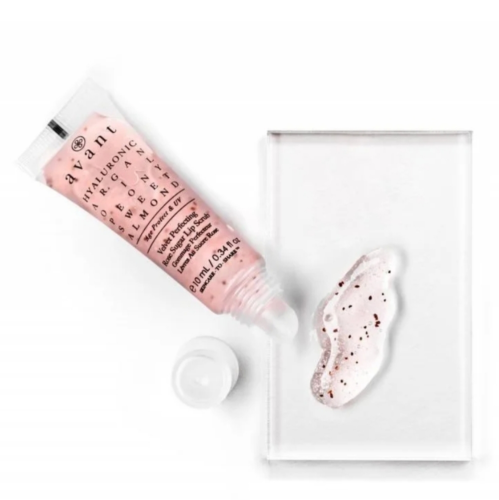 Avant Velvet Perfecting Rose Sugar Lip Scrub NEW